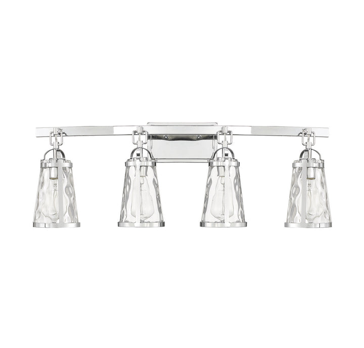 Savoy House Albany 8-560-4-11 Bath Vanity Light 32 in. wide - Polished Chrome