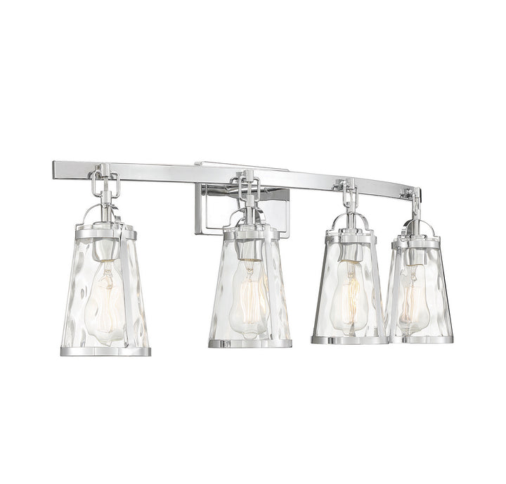 Savoy House Albany 8-560-4-11 Bath Vanity Light 32 in. wide - Polished Chrome