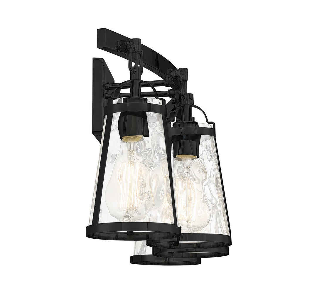 Savoy House Albany 8-560-4-BK Bath Vanity Light 32 in. wide - Black