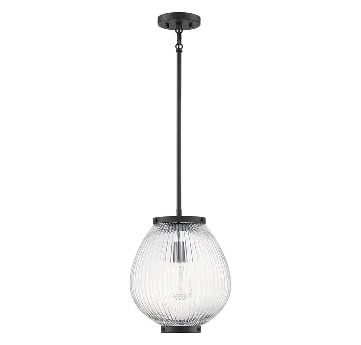 Savoy House Welles 7-170-1-89 Pendant Light - Matte Black
