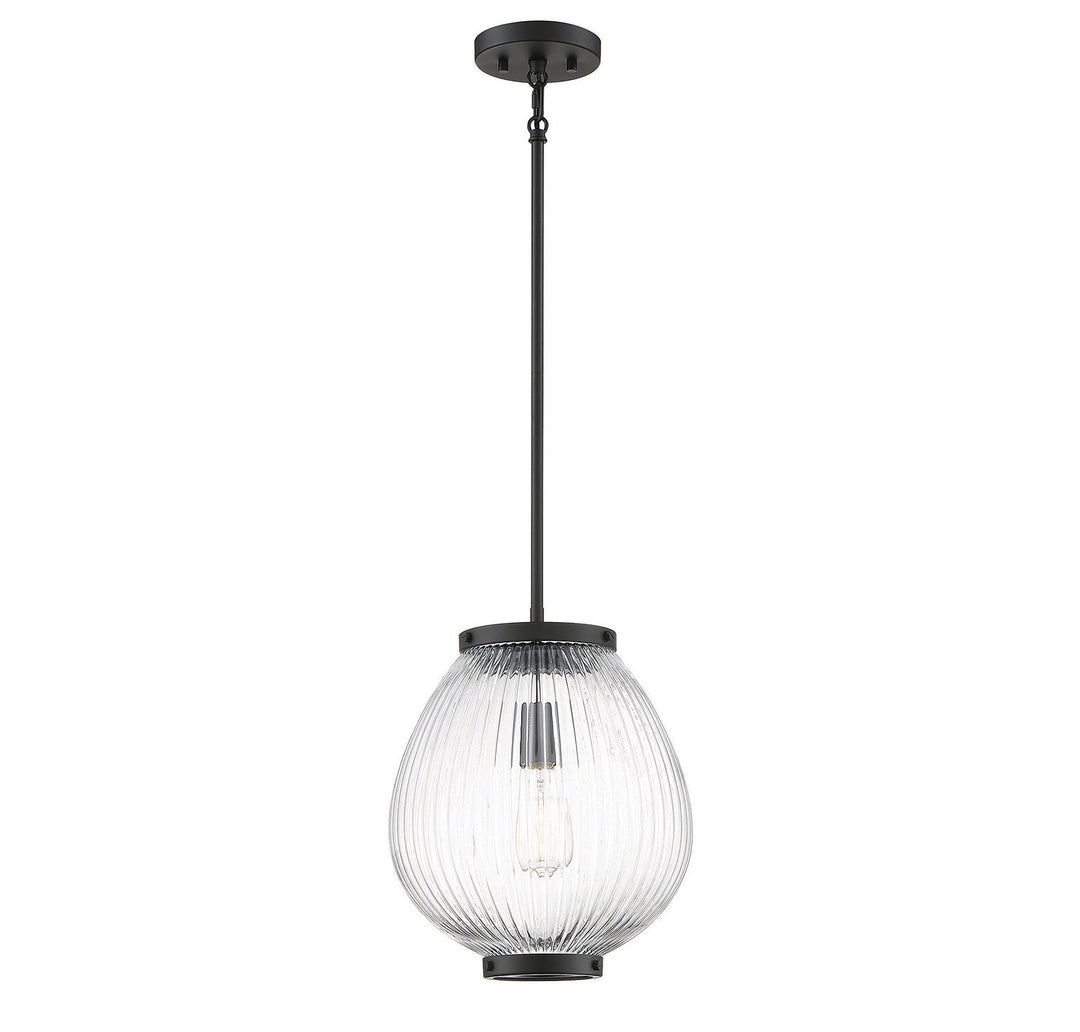 Savoy House Welles 7-170-1-89 Pendant Light - Matte Black