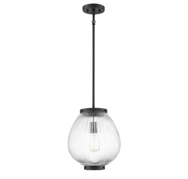 Savoy House Welles 7-170-1-89 Pendant Light - Matte Black