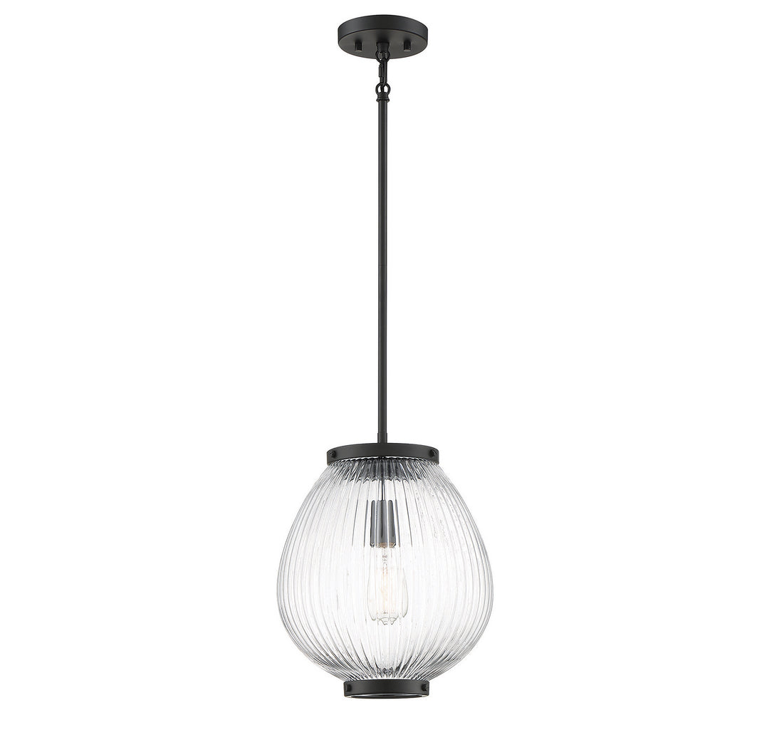 Savoy House Welles 7-170-1-89 Pendant Light - Matte Black