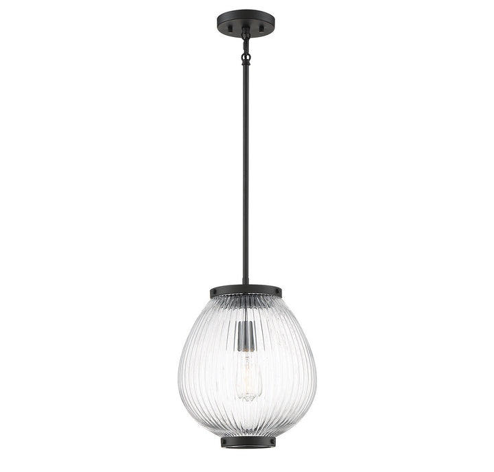 Savoy House Welles 7-170-1-89 Pendant Light - Matte Black