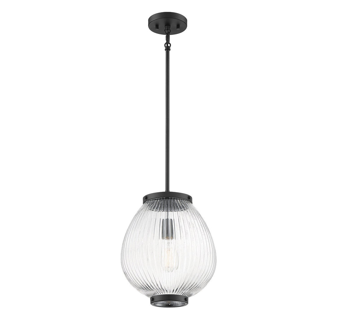 Savoy House Welles 7-170-1-89 Pendant Light - Matte Black