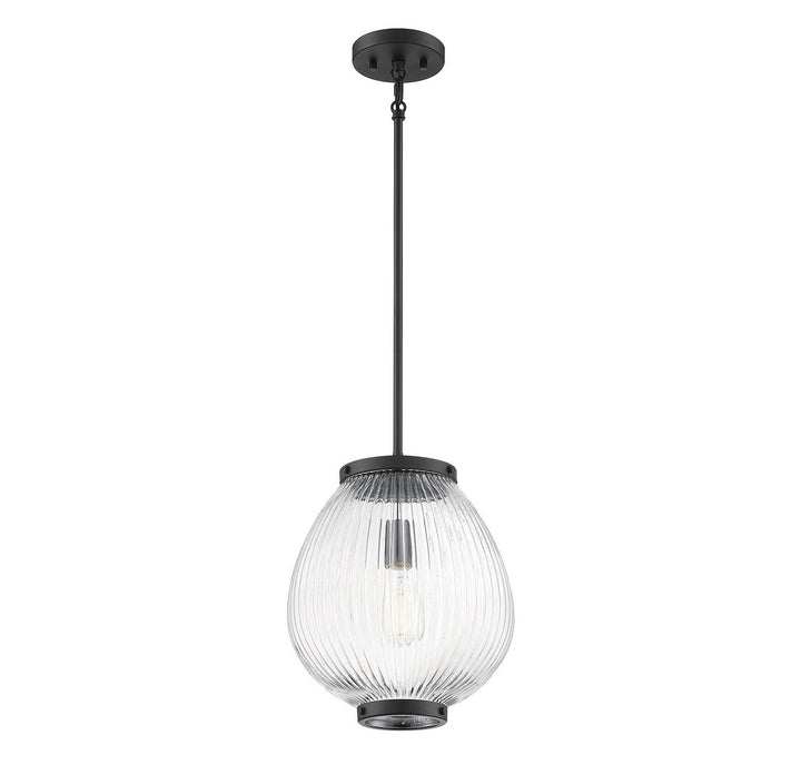 Savoy House Welles 7-170-1-89 Pendant Light - Matte Black