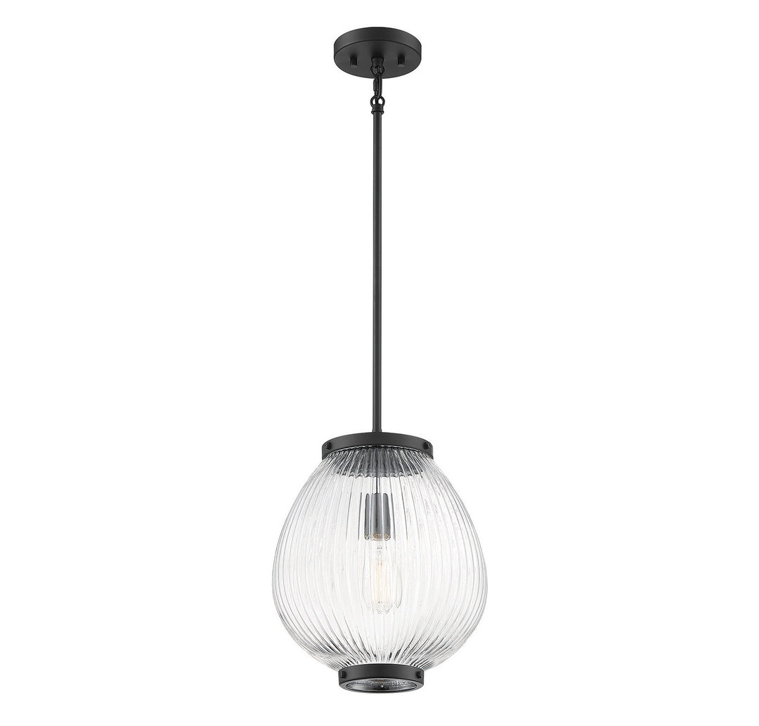 Savoy House Welles 7-170-1-89 Pendant Light - Matte Black