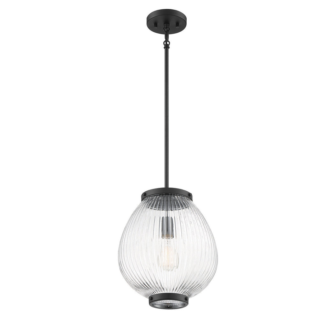 Savoy House Welles 7-170-1-89 Pendant Light - Matte Black