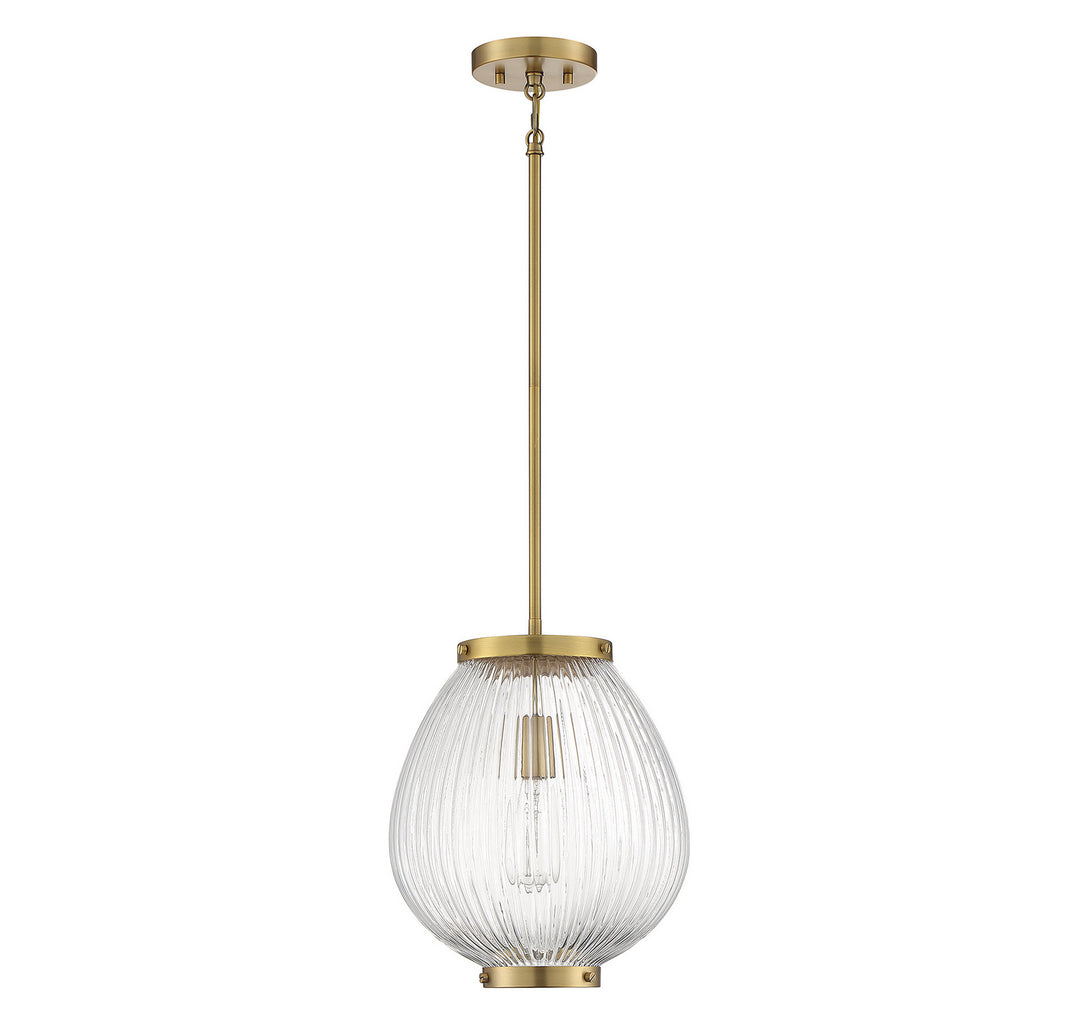 Savoy House Welles 7-170-1-322 Pendant Light - Warm Brass