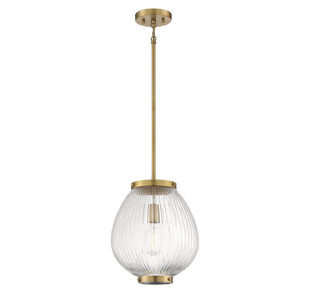 Savoy House Welles 7-170-1-322 Pendant Light - Warm Brass
