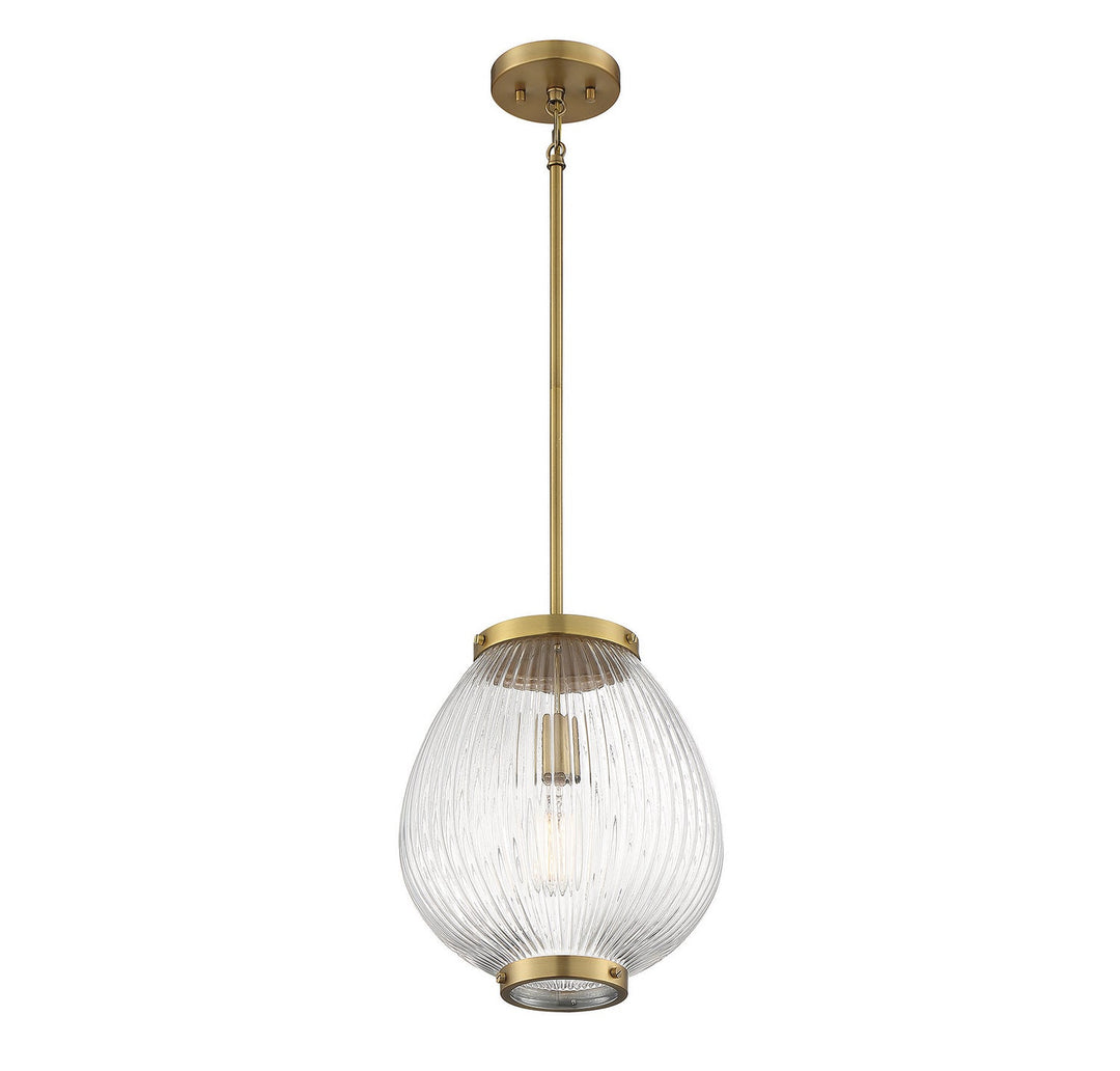 Savoy House Welles 7-170-1-322 Pendant Light - Warm Brass