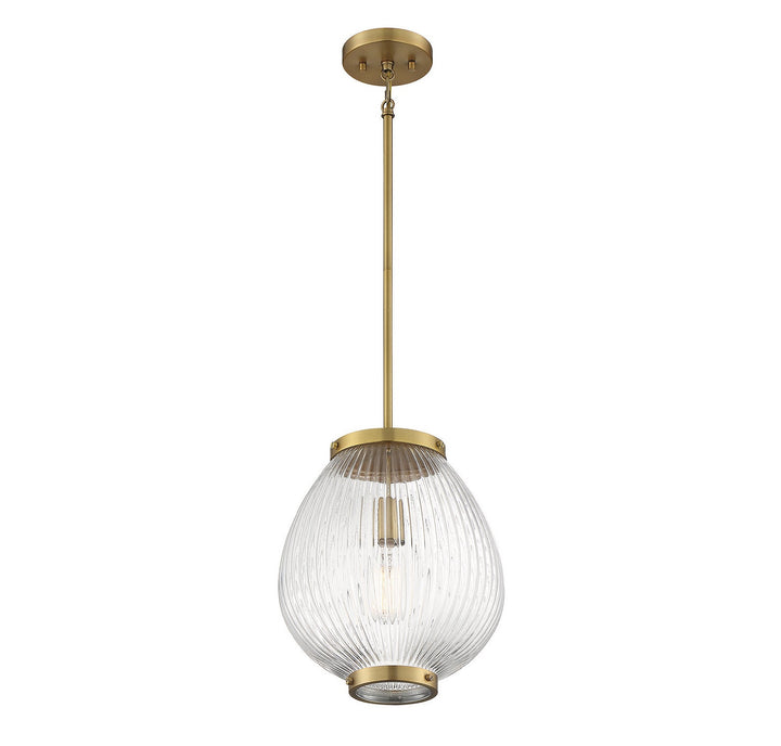 Savoy House Welles 7-170-1-322 Pendant Light - Warm Brass