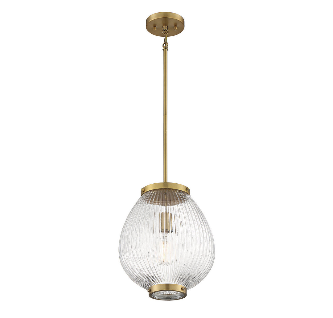 Savoy House Welles 7-170-1-322 Pendant Light - Warm Brass