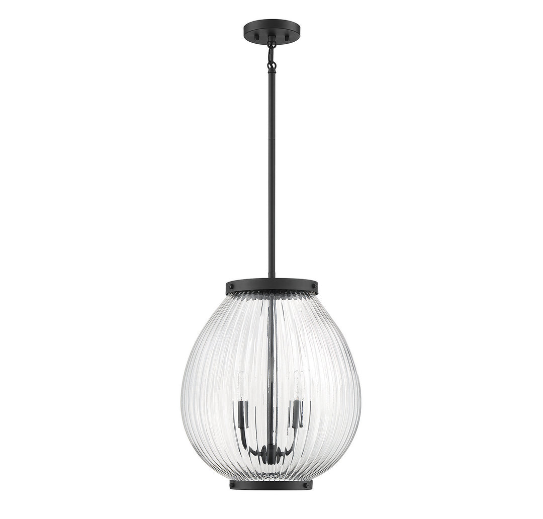 Savoy House Welles 7-171-3-89 Pendant Light - Matte Black