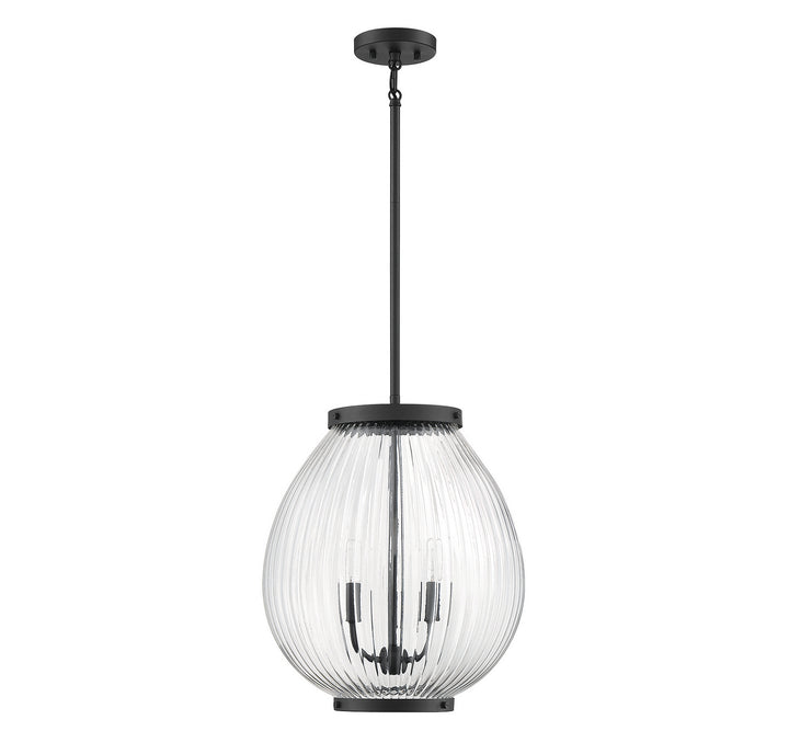Savoy House Welles 7-171-3-89 Pendant Light - Matte Black