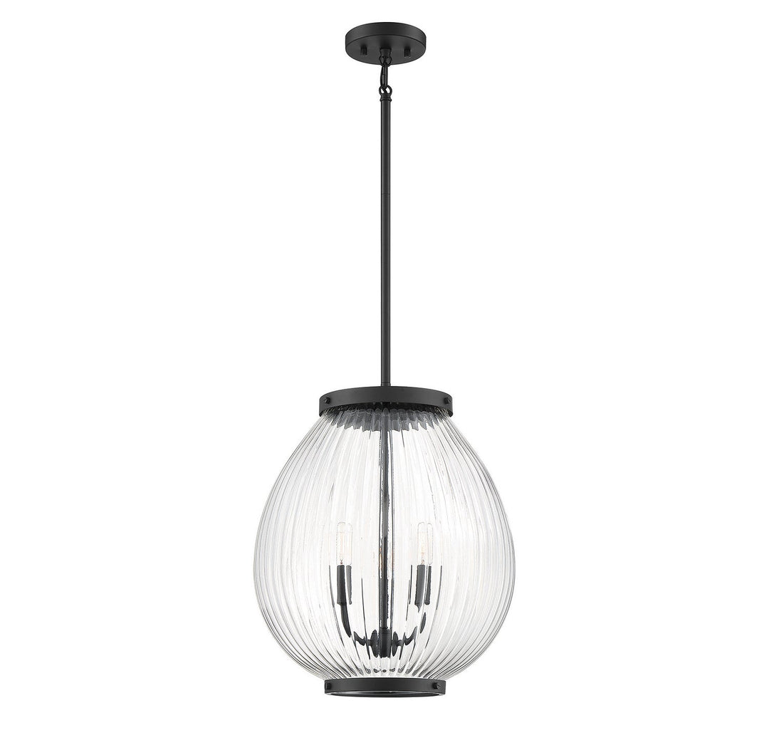 Savoy House Welles 7-171-3-89 Pendant Light - Matte Black
