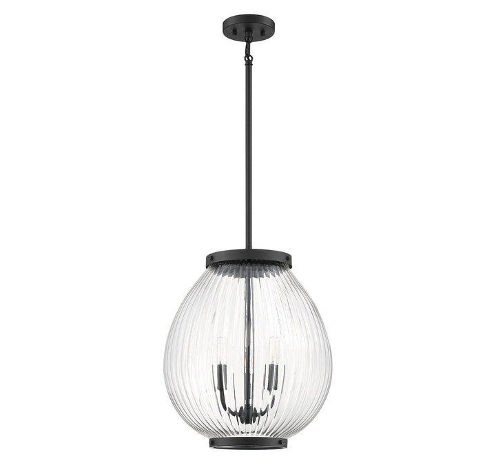 Savoy House Welles 7-171-3-89 Pendant Light - Matte Black