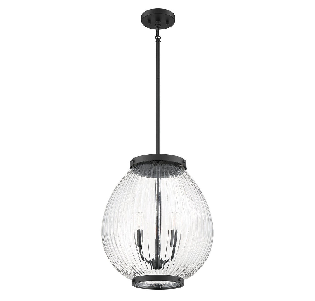 Savoy House Welles 7-171-3-89 Pendant Light - Matte Black