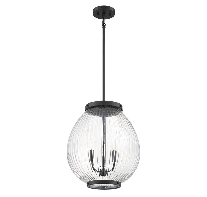 Savoy House Welles 7-171-3-89 Pendant Light - Matte Black