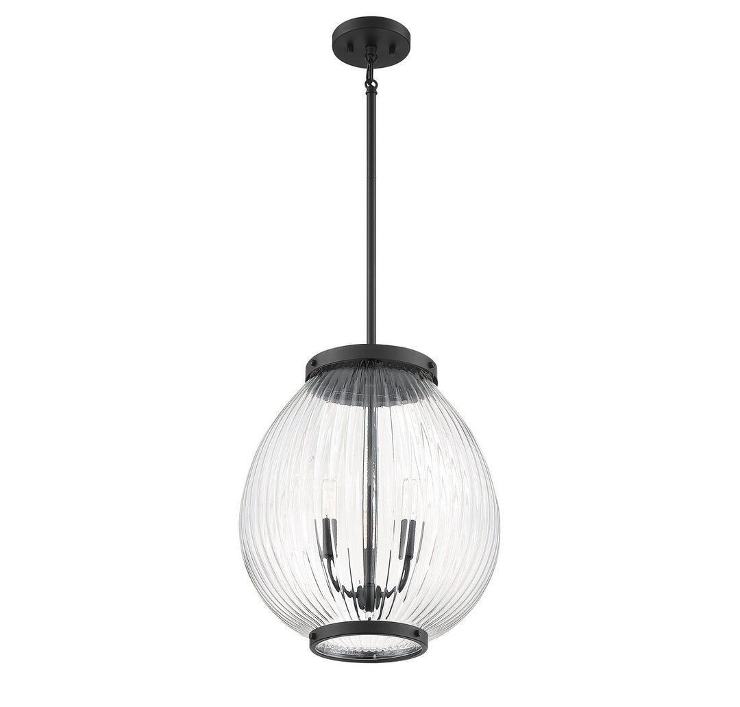 Savoy House Welles 7-171-3-89 Pendant Light - Matte Black