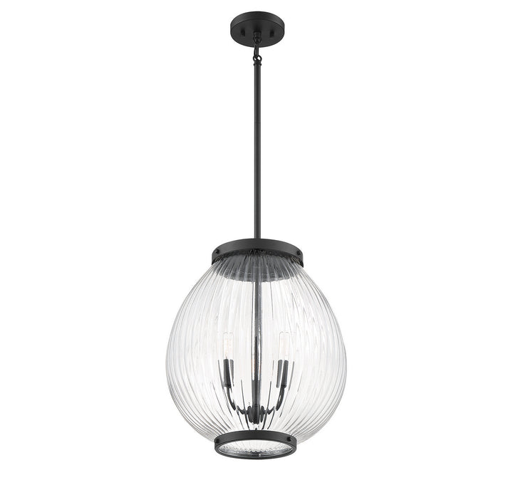 Savoy House Welles 7-171-3-89 Pendant Light - Matte Black