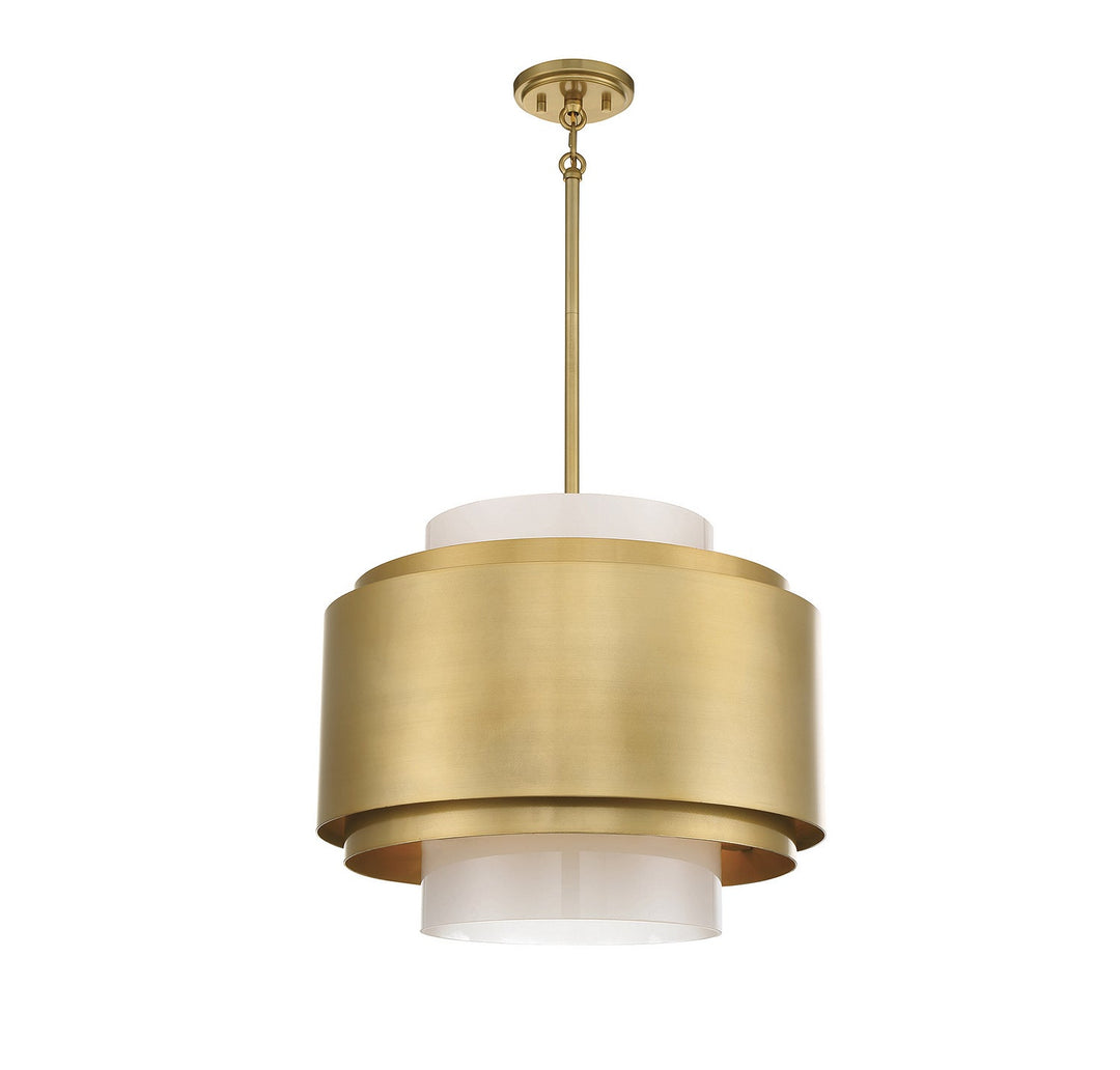 Savoy House Beacon 1-181-4-171 Pendant Light - Burnished Brass