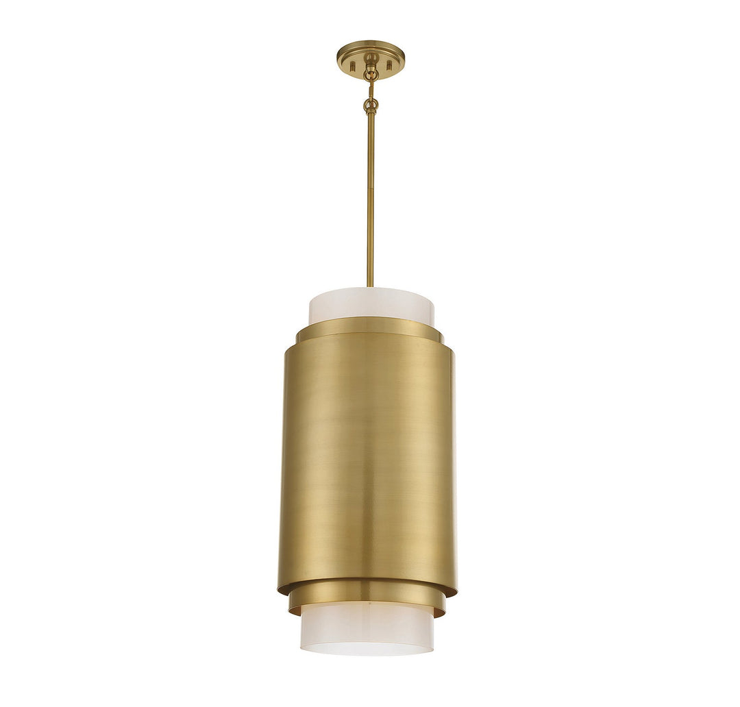 Savoy House Beacon 7-182-3-171 Pendant Light - Burnished Brass