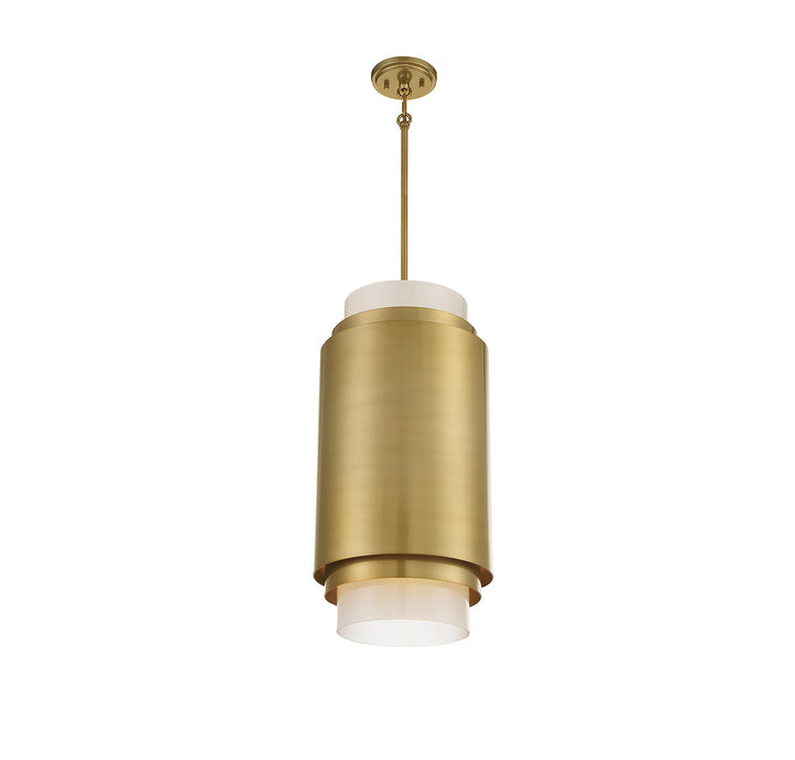 Savoy House Beacon 7-182-3-171 Pendant Light - Burnished Brass