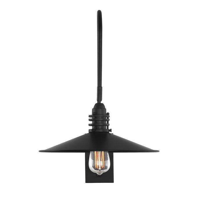 Savoy House Wheaton 9-195CP-1-89 Wall Sconce Light - Matte Black