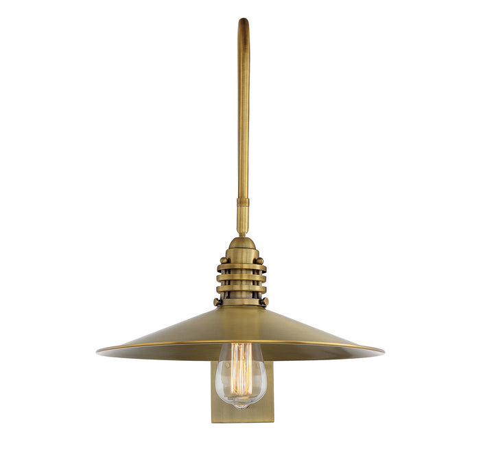 Savoy House Wheaton 9-195CP-1-322 Wall Sconce Light - Warm Brass