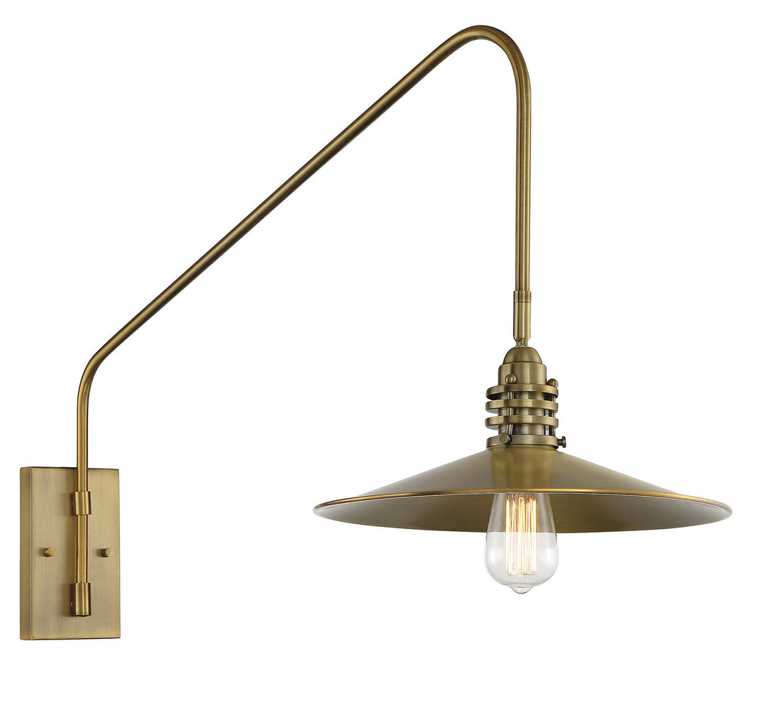 Savoy House Wheaton 9-195CP-1-322 Wall Sconce Light - Warm Brass