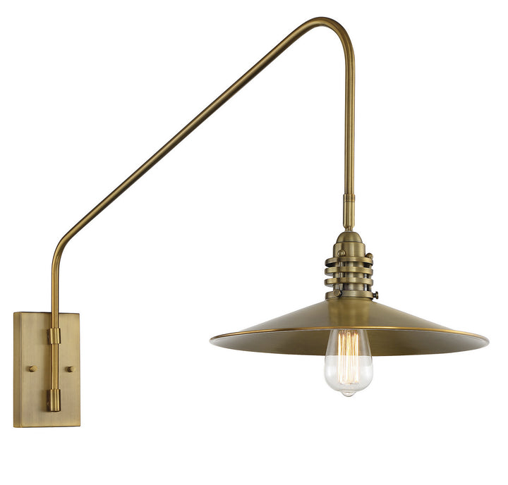 Savoy House Wheaton 9-195CP-1-322 Wall Sconce Light - Warm Brass