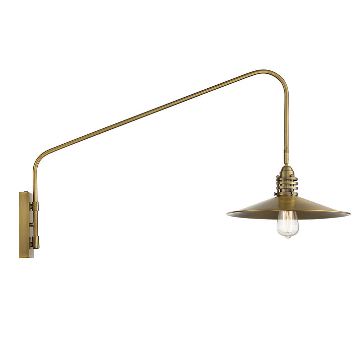 Savoy House Wheaton 9-195CP-1-322 Wall Sconce Light - Warm Brass
