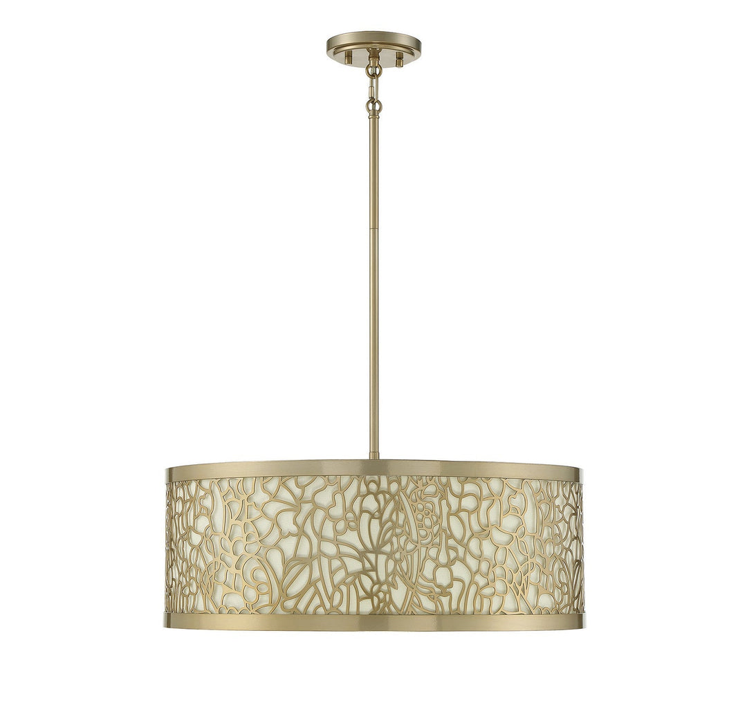 Savoy House New Haven 1-7500-4-171 Pendant Light - New Burnished Brass