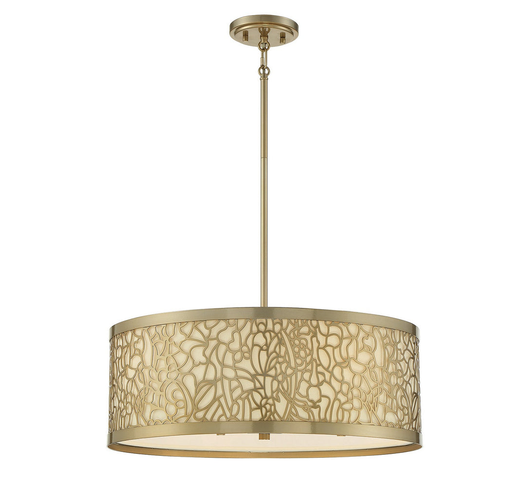 Savoy House New Haven 1-7500-4-171 Pendant Light - New Burnished Brass