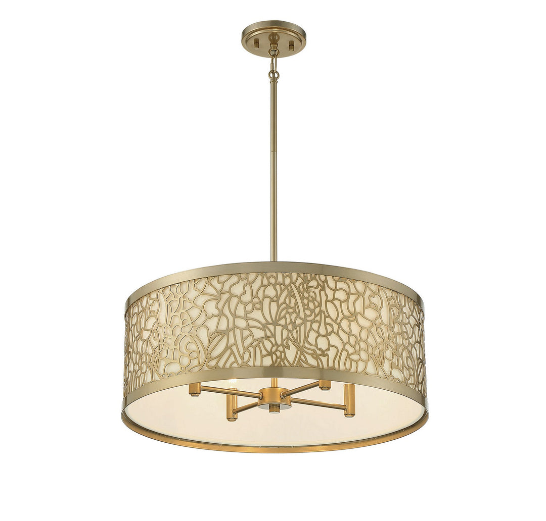 Savoy House New Haven 1-7500-4-171 Pendant Light - New Burnished Brass