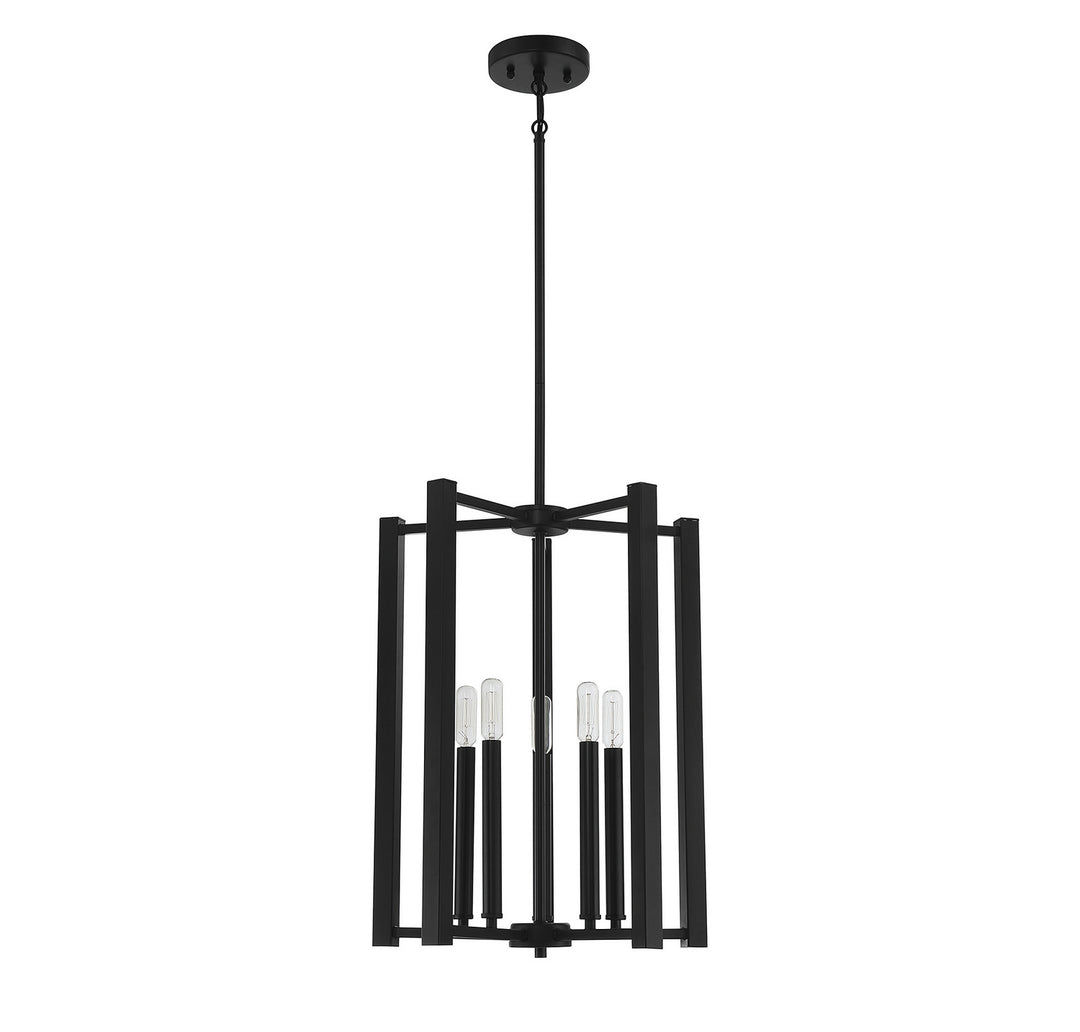 Savoy House Benson 3-7701-5-89 Pendant Light - Matte Black