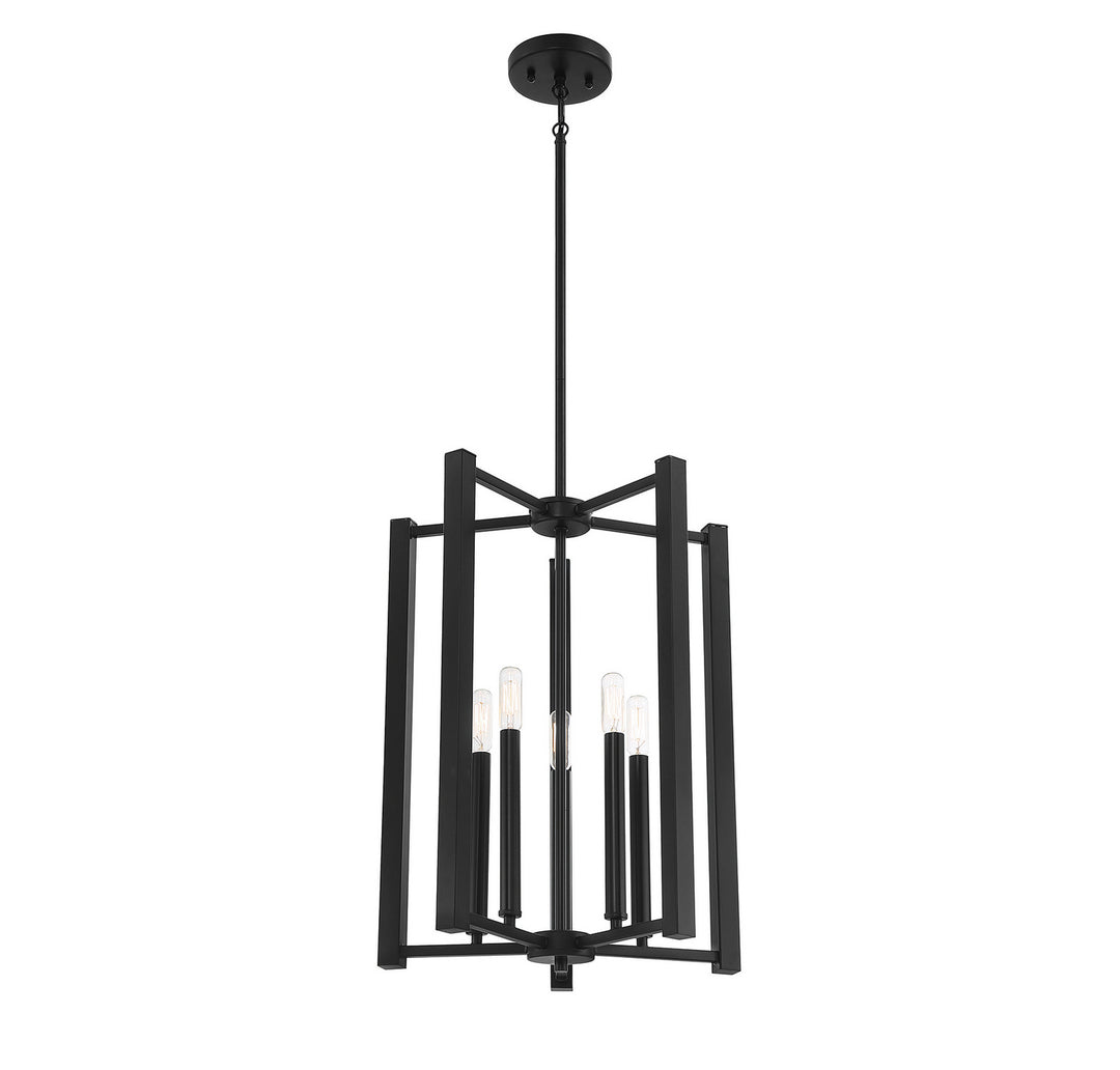 Savoy House Benson 3-7701-5-89 Pendant Light - Matte Black
