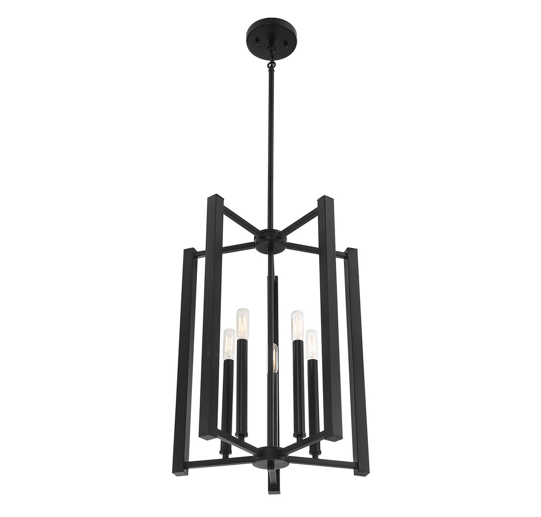 Savoy House Benson 3-7701-5-89 Pendant Light - Matte Black