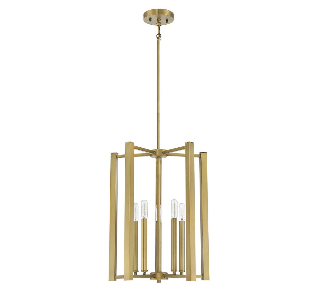Savoy House Benson 3-7701-5-322 Pendant Light - Warm Brass