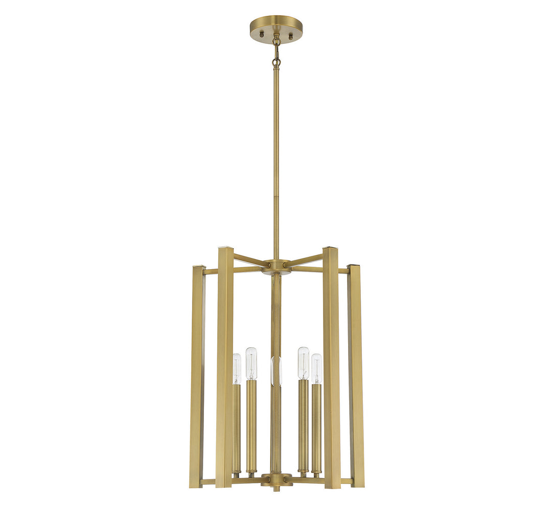 Savoy House Benson 3-7701-5-322 Pendant Light - Warm Brass