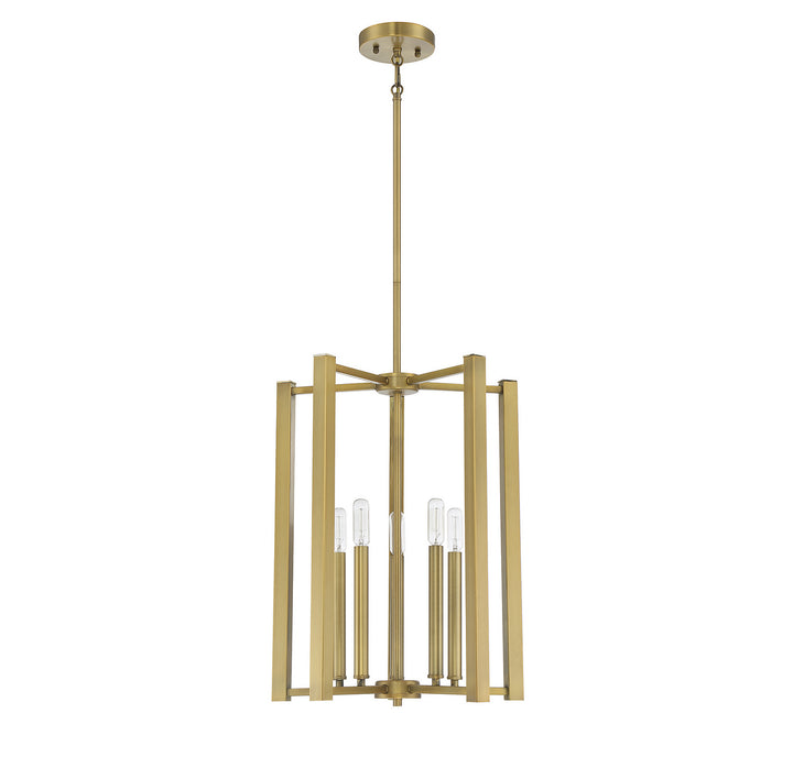 Savoy House Benson 3-7701-5-322 Pendant Light - Warm Brass