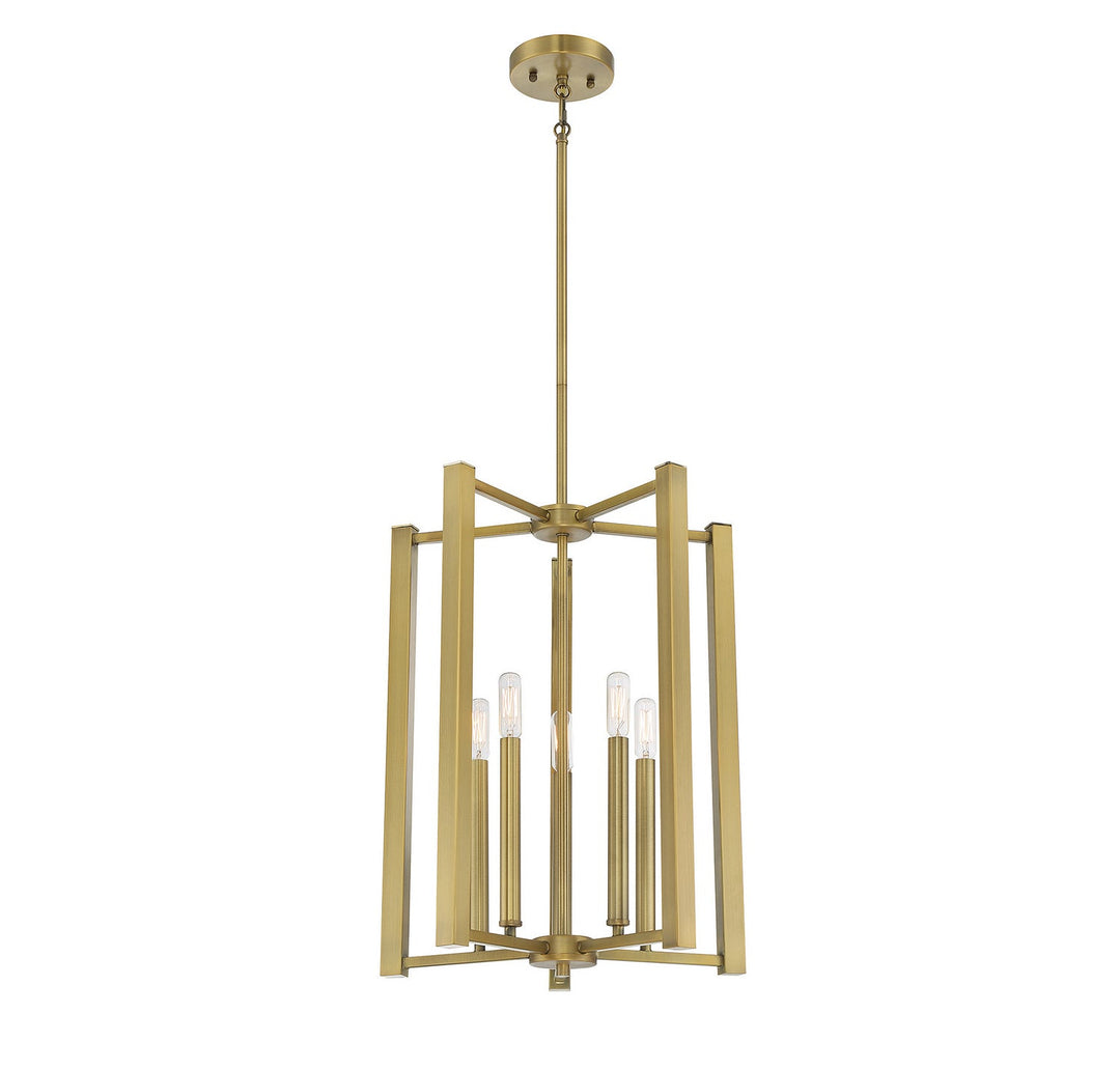 Savoy House Benson 3-7701-5-322 Pendant Light - Warm Brass