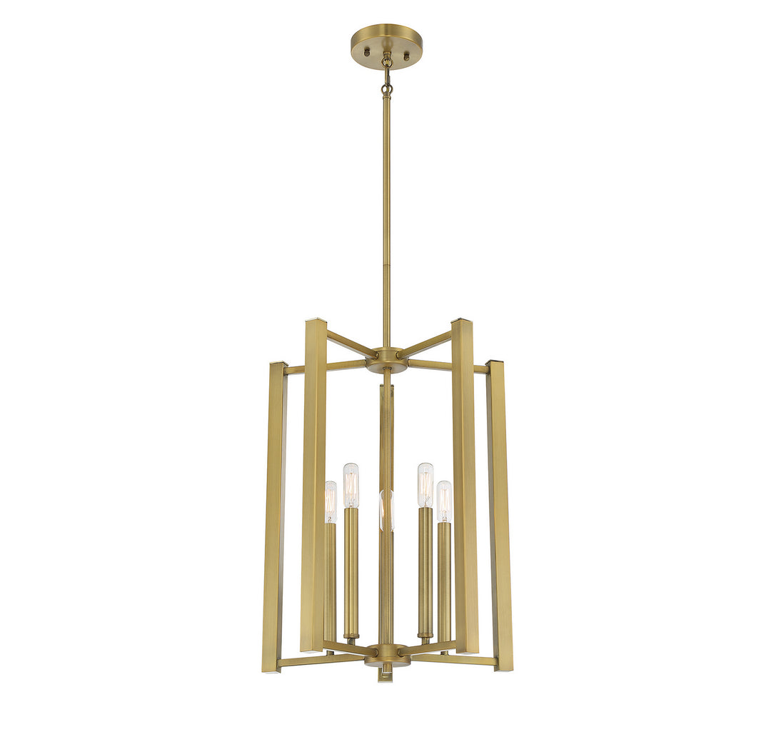 Savoy House Benson 3-7701-5-322 Pendant Light - Warm Brass