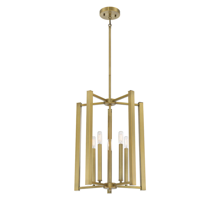 Savoy House Benson 3-7701-5-322 Pendant Light - Warm Brass
