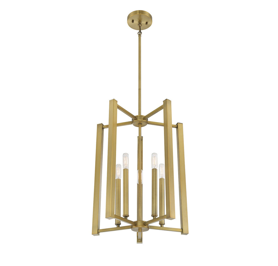 Savoy House Benson 3-7701-5-322 Pendant Light - Warm Brass