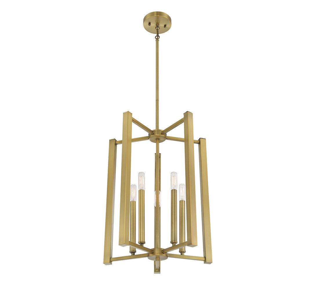 Savoy House Benson 3-7701-5-322 Pendant Light - Warm Brass