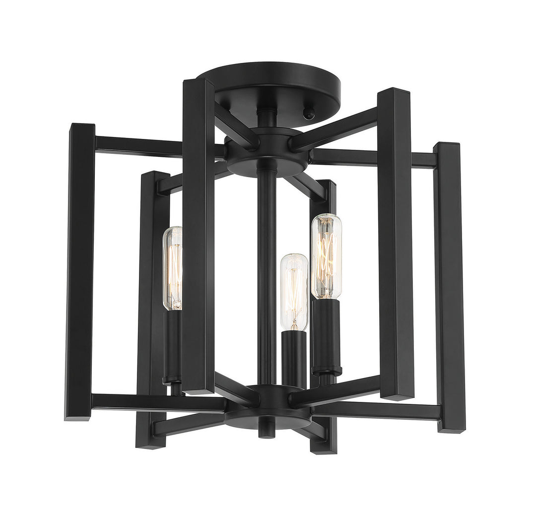 Savoy House Benson 6-7702-3-89 Ceiling Light - Matte Black