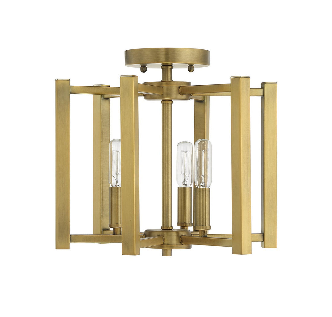 Savoy House Benson 6-7702-3-322 Ceiling Light - Warm Brass