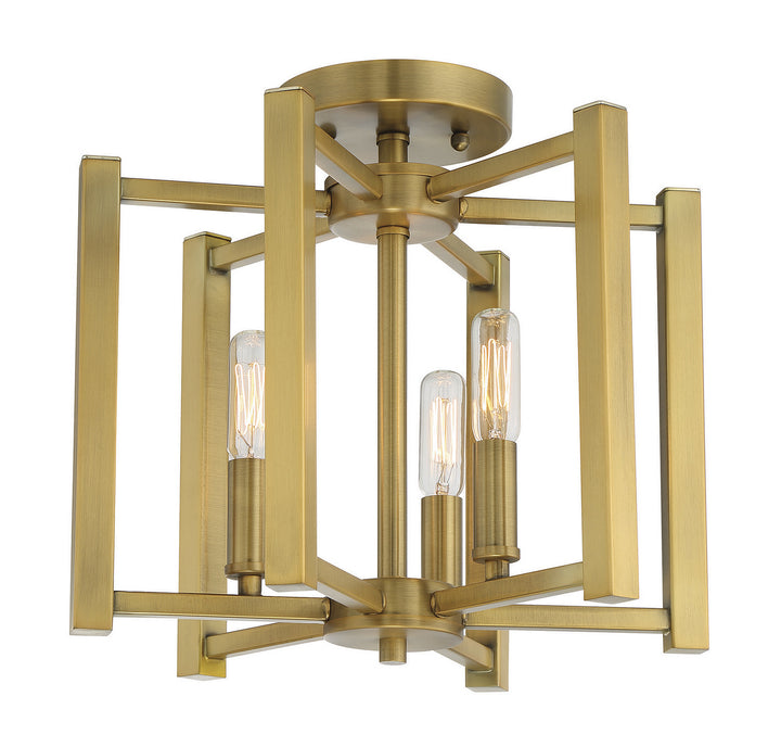 Savoy House Benson 6-7702-3-322 Ceiling Light - Warm Brass